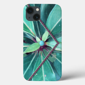 Funda Para iPhone 13 Hojas de Cerezo Agarran