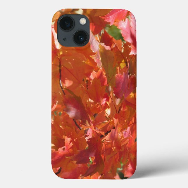 Funda De Case-Mate Para iPhone Hojas de la caída (Reverso)