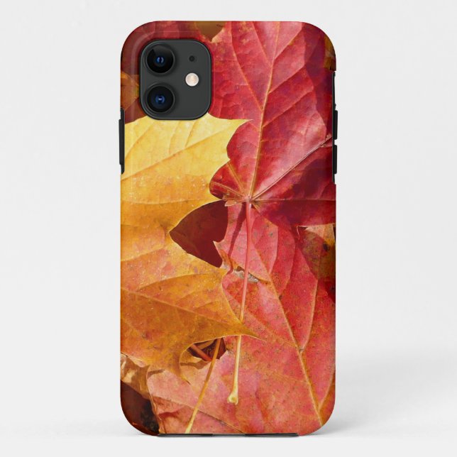 Funda De Case-Mate Para iPhone Hojas de otoño - ¡Asombroso! (Reverso)