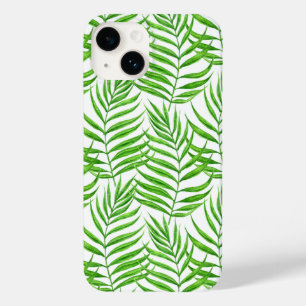 Funda Para iPhone 14 De Case-Mate Hojas de palma acuarela