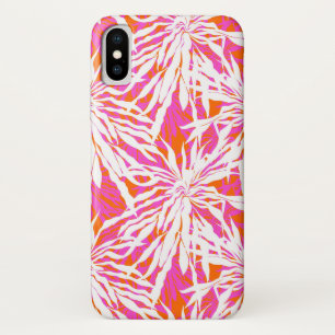 Funda Para iPhone X Hojas de palma tropicales