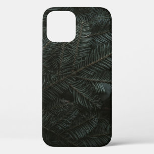 Funda Para iPhone 12 Hojas de pino verdes
