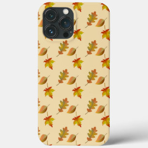 Funda Para iPhone 13 Pro Max Hojas de roble acogedoras de arce de otoño