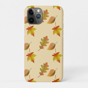 Funda Para iPhone 11 Pro Hojas de roble acogedoras de arce de otoño
