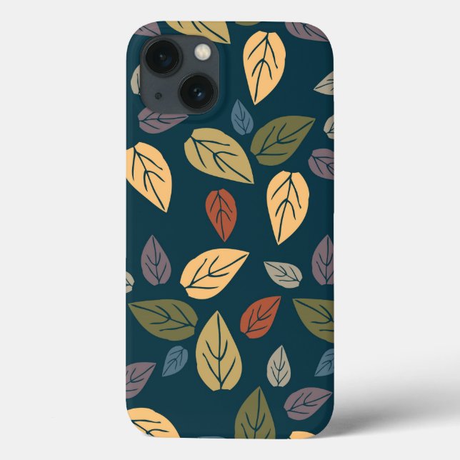 Funda De Case-Mate Para iPhone hojas del modelo (Reverso)