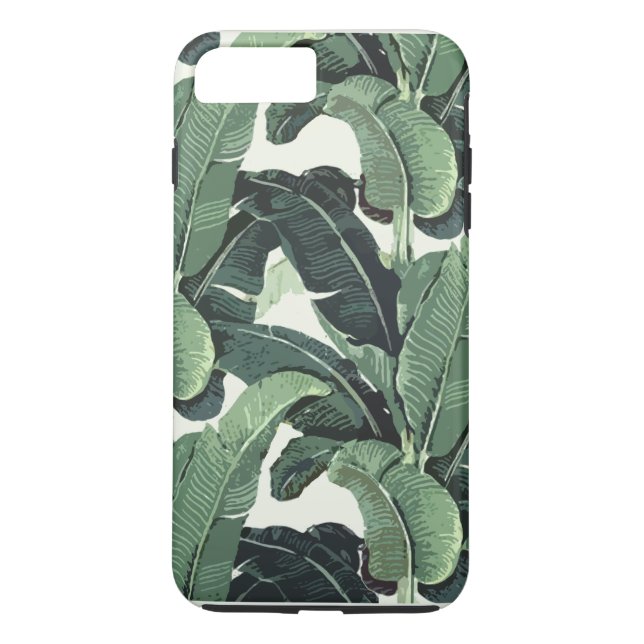 Funda De Case-Mate Para iPhone Hojas del PLÁTANO (Reverso)