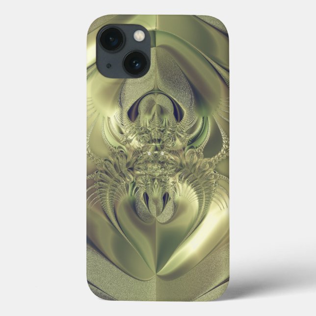Funda De Case-Mate Para iPhone Hojas metálicas (Reverso)