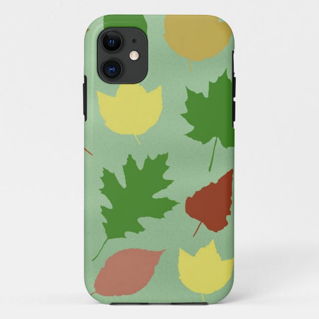 Funda De Case-Mate Para iPhone Hojas Mezcladas (Reverso)