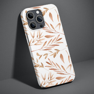 Funda Para iPhone XR Hojas otoñales de acuarela