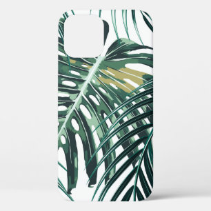 Funda Para iPhone 12 Hojas tropicales de palma, hojas de selva sin cost