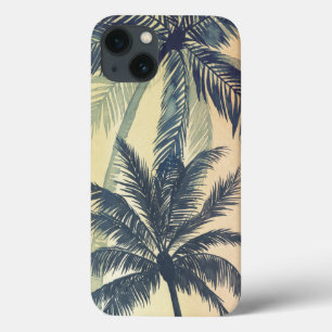 Funda Para iPhone 13 Hojas tropicales de palmera