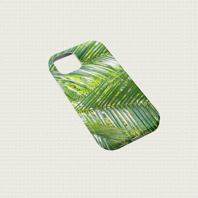 Funda De Case-Mate Para iPhone Hojas tropicales de palmeras (Subido por el creador)