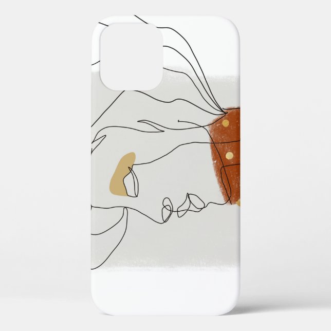 Funda De Case-Mate Para iPhone Hojas Tropicales, Diseño De Patrones Sin Marea. (Reverso )