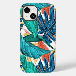 Funda Para iPhone 14 De Case-Mate Hojas tropicales exóticas