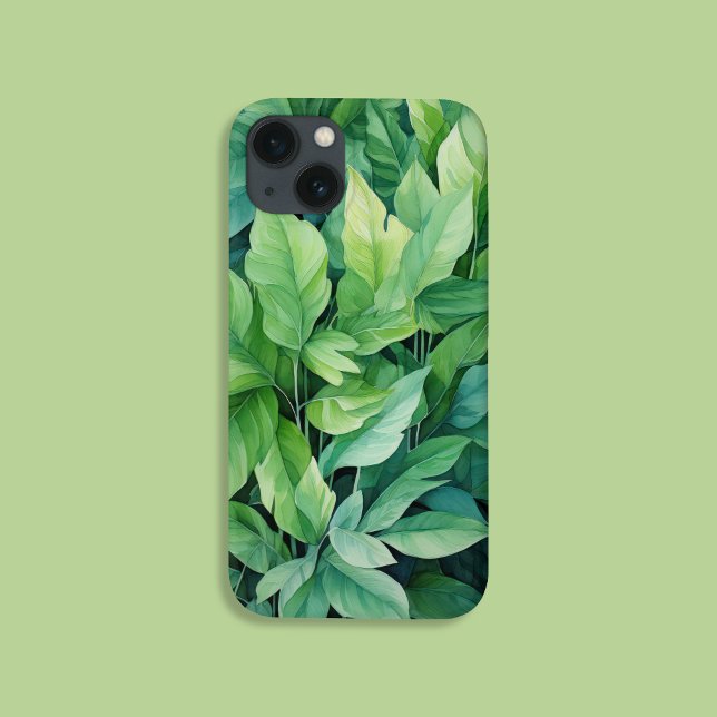 Funda De Case-Mate Para iPhone Hojas verdes (Subido por el creador)