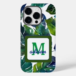 Funda Para iPhone 14 Pro De Case-Mate Hojas verdes Philodendron Foliage Botanical