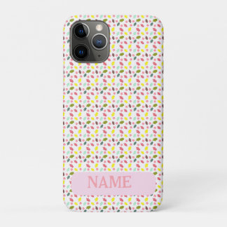 Funda Para iPhone 11 Pro Hojas y flores de otoño coloridas