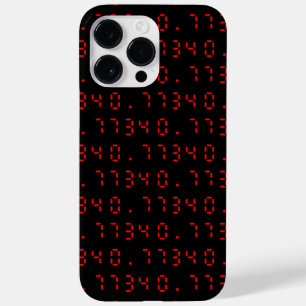 Funda Para iPhone 14 Pro Max De Case-Mate Hola calculadora LED   0,7734