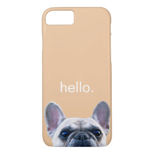 Funda Para iPhone 8/7 Hola de moda moderno divertido lindo del bulldog