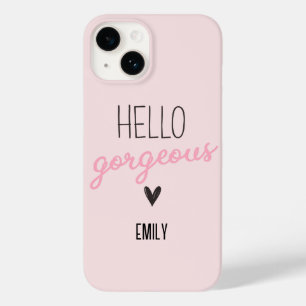 Funda Para iPhone 14 De Case-Mate Hola Gorgeous Cute