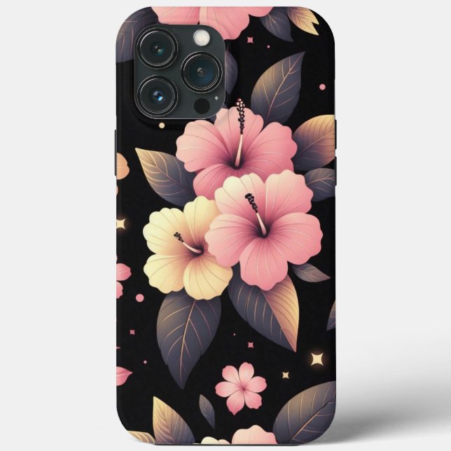 Funda De Case-Mate Para iPhone Hola Hibisco (Reverso )