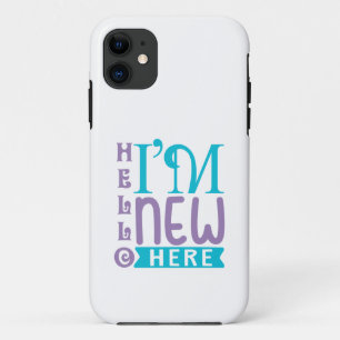 Funda Para iPhone 11 Hola soy nuevo aquí