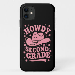 Funda Para iPhone 11 Hola Vaquero Vaquera de 2do Grado De vuelta al col