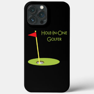Funda Para iPhone 13 Pro Max Hole In One Golfer Sport Tema Golf Design