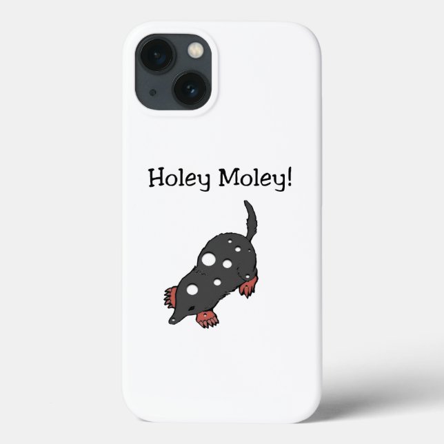 Funda De Case-Mate Para iPhone Holey Moley (Reverso)