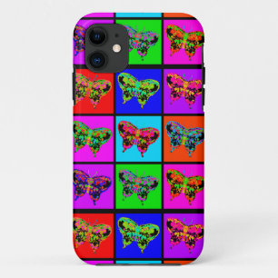 Funda Para iPhone 11 holiES - Mosaico de mariposas psicodélicas