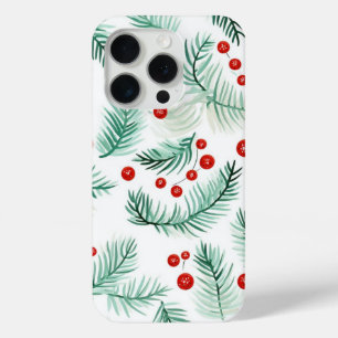 Funda Para iPhone 15 Pro Holly Berries