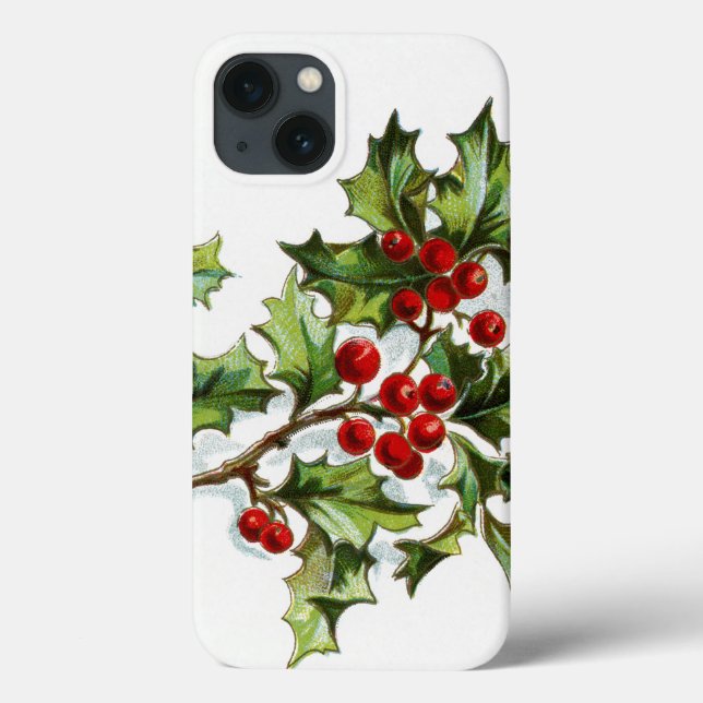 Funda De Case-Mate Para iPhone Holly Berries 001 (Reverso)