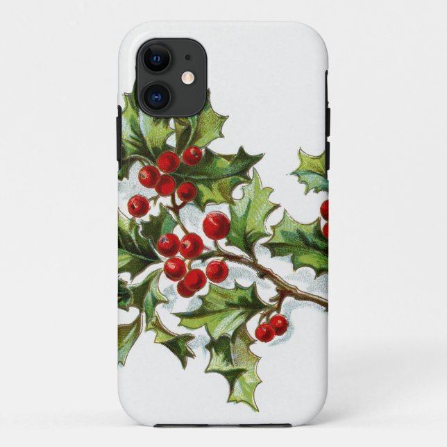 Funda De Case-Mate Para iPhone Holly Berries 002 (Reverso)
