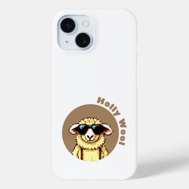 Funda De Case-Mate Para iPhone Holly Wood Sheep (Reverso )