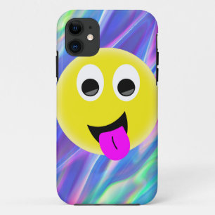 Funda Para iPhone 11 Holograma de emoji