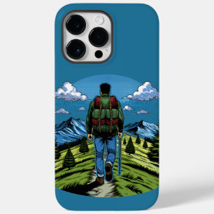 Funda Para iPhone 14 Pro Max De Case-Mate Hombre caminando por un sendero como el A.T.