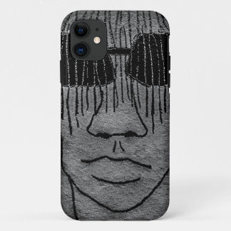 Funda Para iPhone 11 Hombre con dibujo de gafas