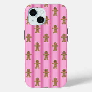 Funda Para iPhone 15 Hombre de jengibre rosa divertido y elegante