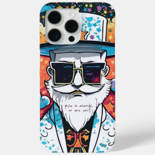 Funda Para iPhone 15 Pro Max Hombre elegante