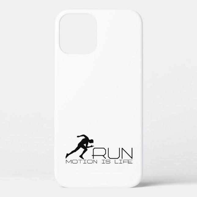 Funda De Case-Mate Para iPhone Hombre en ejecución (Reverso )