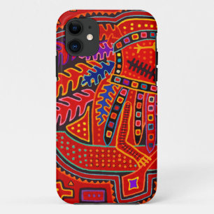 Funda Para iPhone 11 Hombre indio kuna en canoa