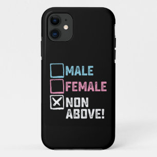 Funda Para iPhone 11 Hombre Mujer No Binario! Divertido Transexual Gays