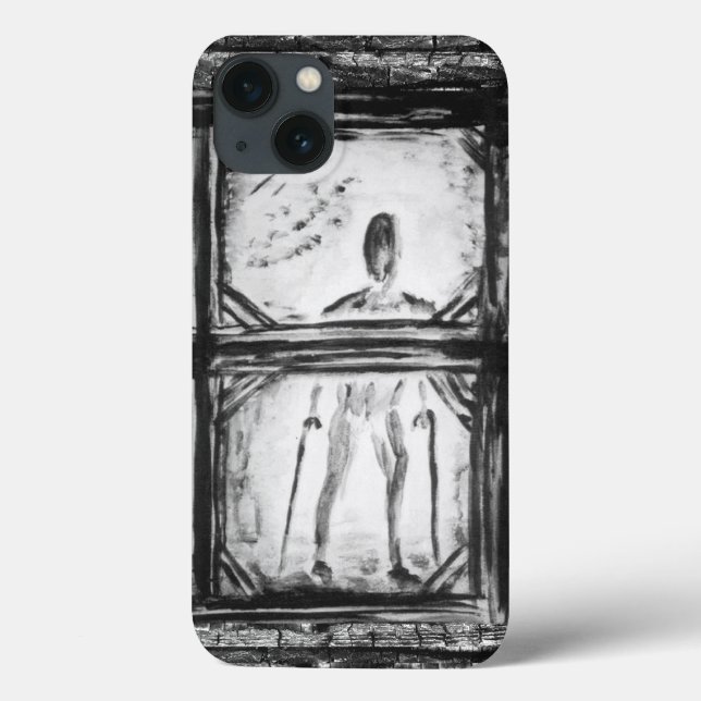 Funda De Case-Mate Para iPhone Hombre paralizado (Reverso)