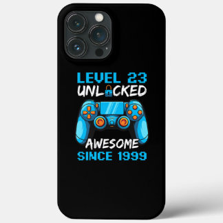 Funda Para iPhone 13 Pro Max Hombres Cumpleaños 23 Desbloqueado desde que