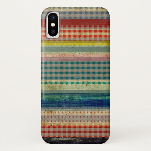 Funda De Case-Mate Para iPhone Hombres de IPhone con estilo antiguo (Reverso)
