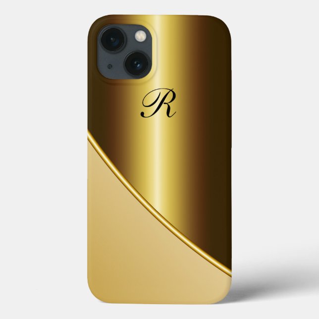 Funda De Case-Mate Para iPhone Hombres de negocios en oro (Reverso)