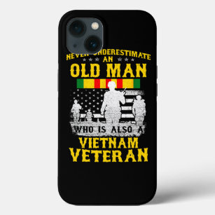 Funda Para iPhone 13 Hombres Papá Abuelo Vietnam Veteranos Camisas Vint
