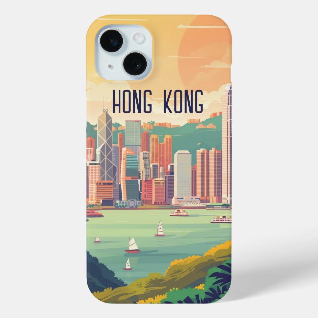 Funda De Case-Mate Para iPhone Hong Kong (Reverso )