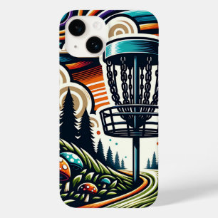 Funda Para iPhone 14 De Case-Mate Hongos de época y el Campo de Golf de Disco Ai Art