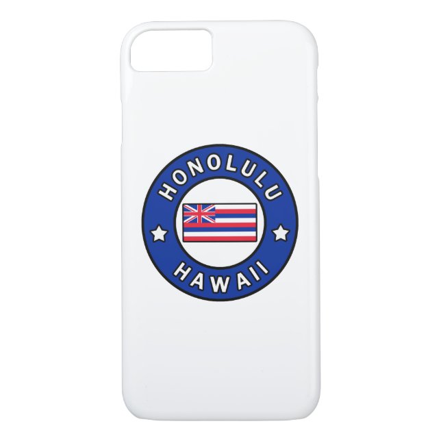 Funda De Case-Mate Para iPhone Honolulu Hawaii (Reverso)